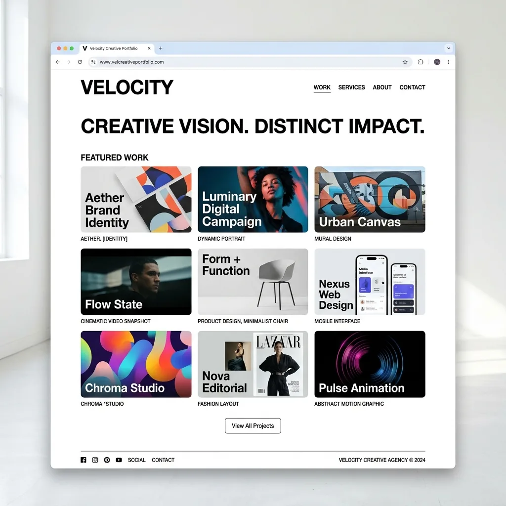 Portfolio Website Development